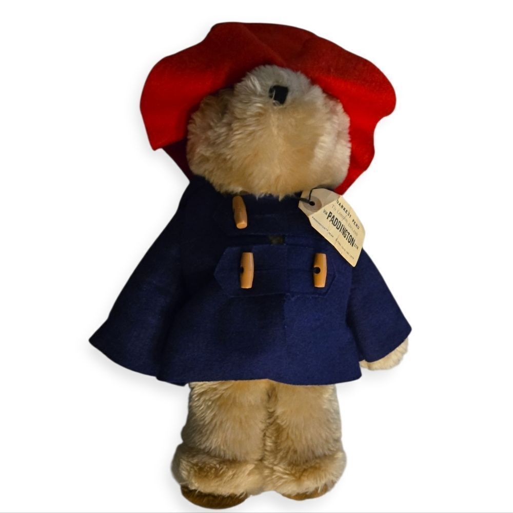 VINTAGE PADDINGTON BEAR FROM 1975 WITH ORIGINAL TAG